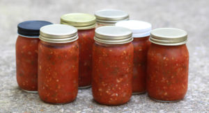 jars of tomato sauce