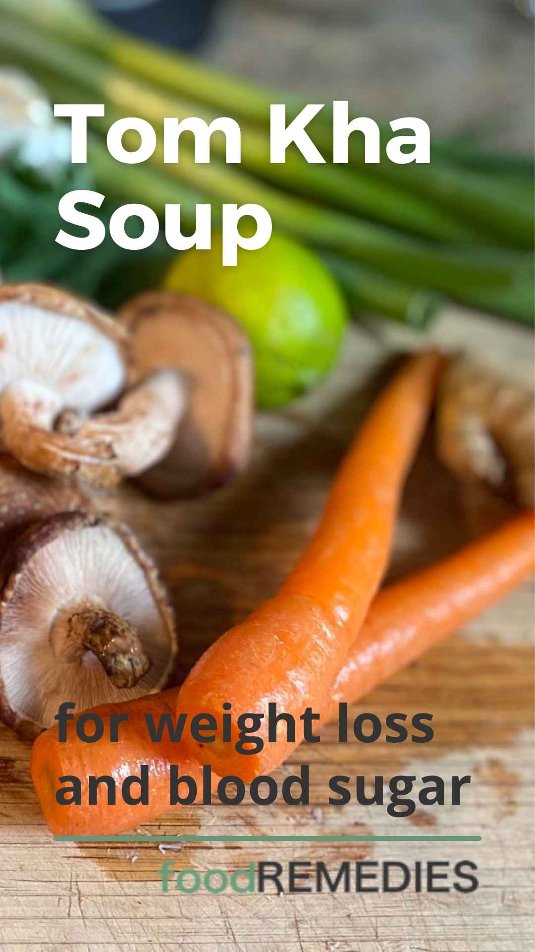 Tom Kha soup ingredients